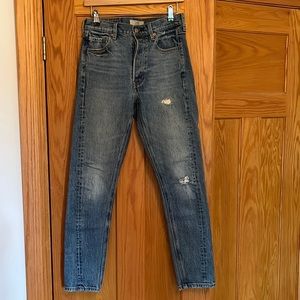 Levi’s Altered 501 skinny jeans size 28